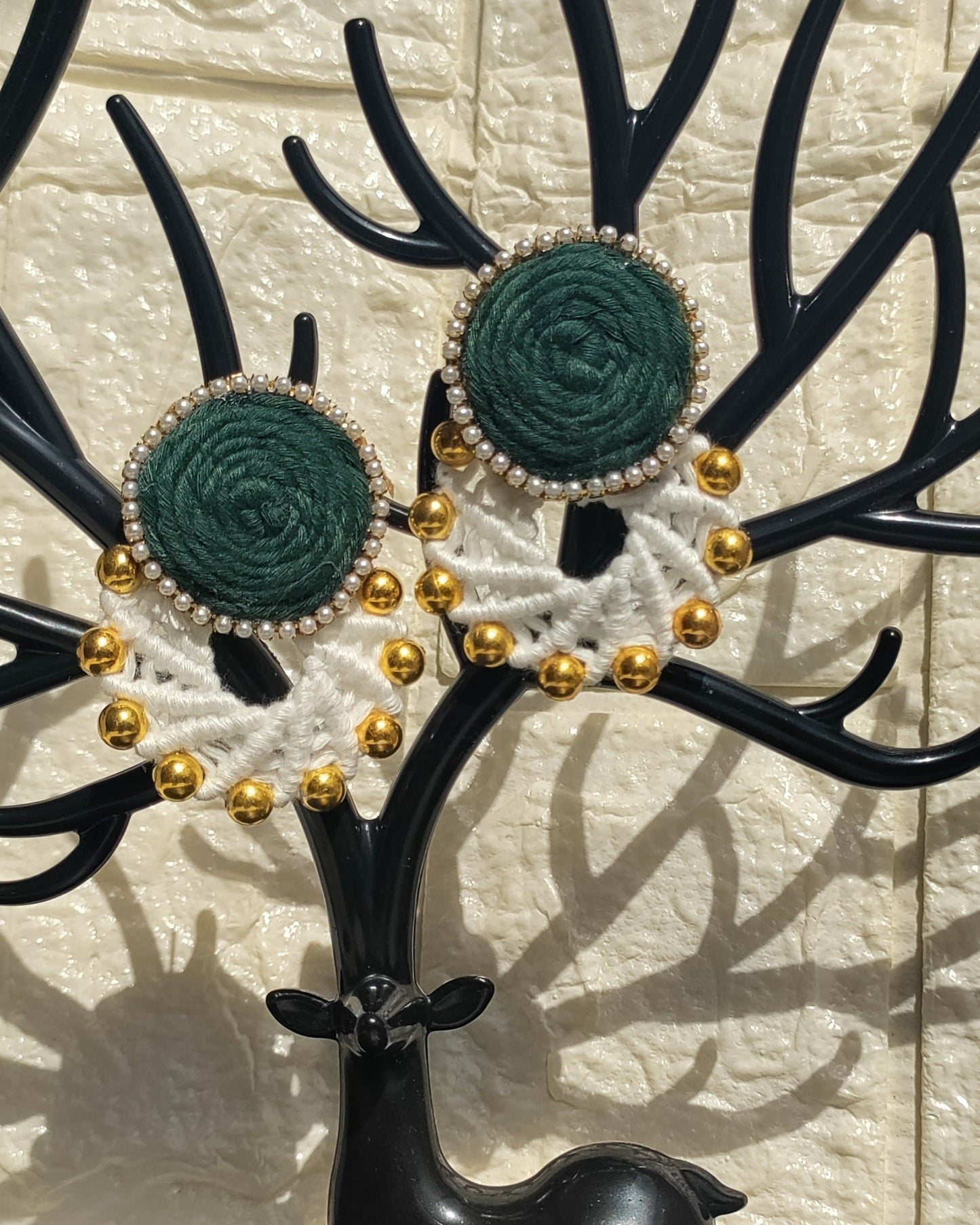 Emerald Green Chandbali