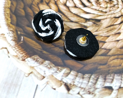 Black Nitya Studs