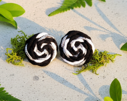 Black Nitya Studs