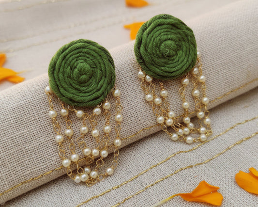 Green Noor Earring