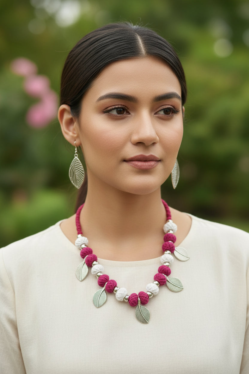 Pink Taruni Necklace