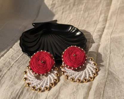 Red Chandbali