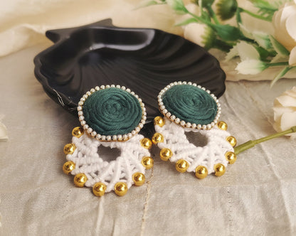 Emerald Green Chandbali