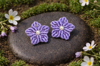 Lavender Sitara Stud