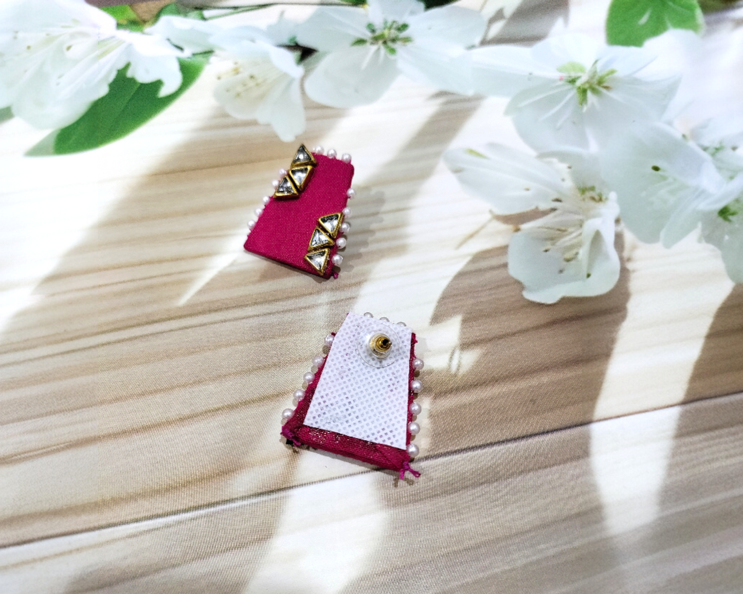 Pink Arika Stud
