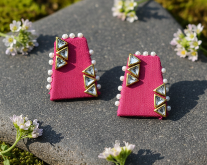 Pink Arika Stud