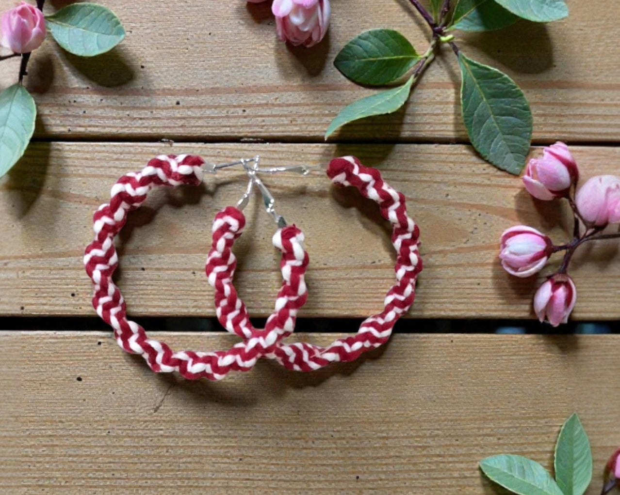 Red-white Round Hoop