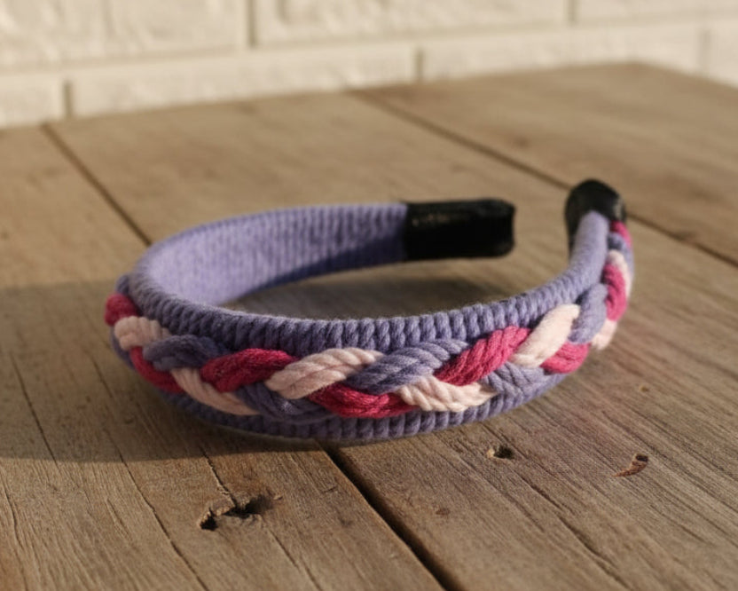 Purple Braided airband