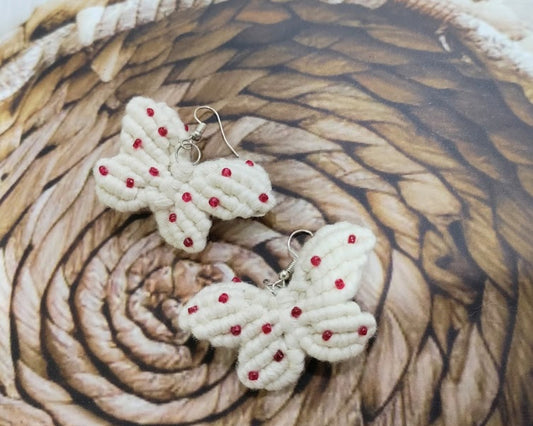White Butterfly Hanging